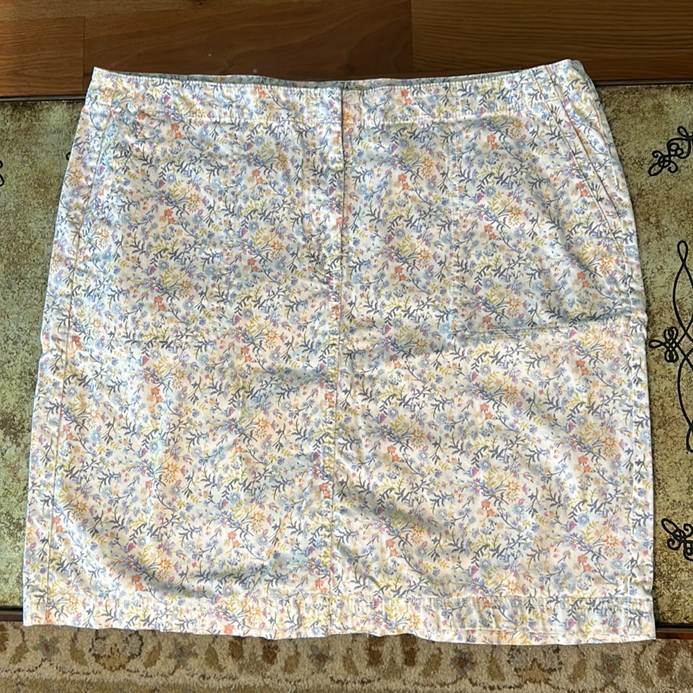 J.Jilll live-in chino skirt - 16P